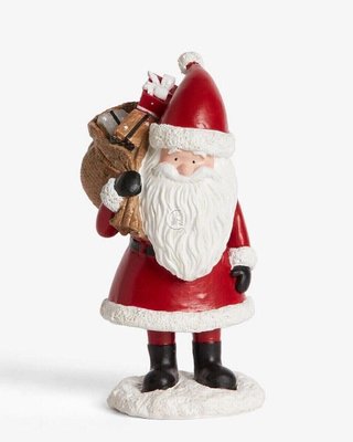 Статуетка Санта фігурка Св.Миколая з мішком подарунків 016-105 фото