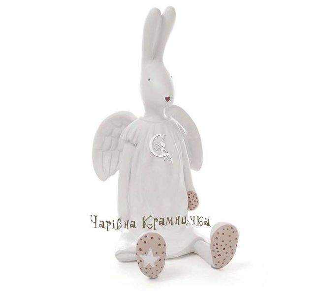 Декоративна скарбничка великодній кролик-ангел 011-015 фото