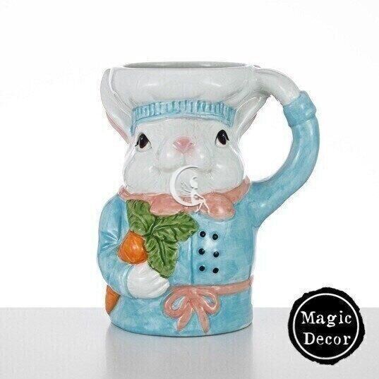 Великодня чашка кролик кухоль зайчик English Home доломить високий 011-052 фото