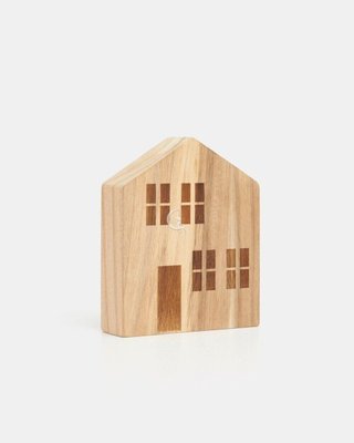 Декор дерев’яний будиночок прикраса Прованс середній 016-132 фото
