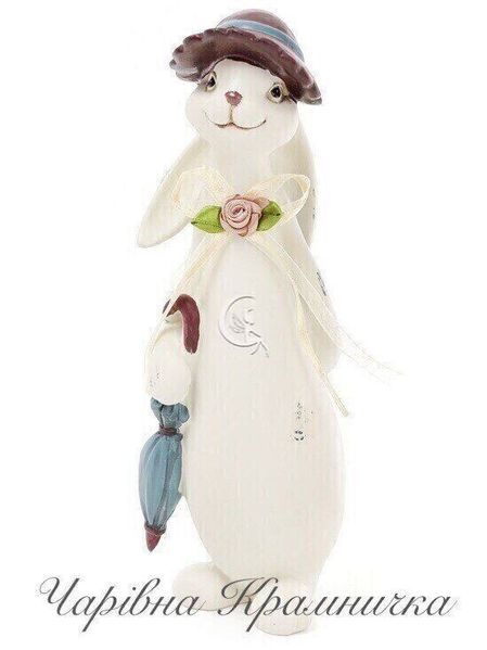 Великодній весняна статуетка Кролик Дівчинка 011-030 фото