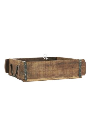 Дерев’яний ящик короб таця з металевими ручками Данія IbLaursen 003-035 фото