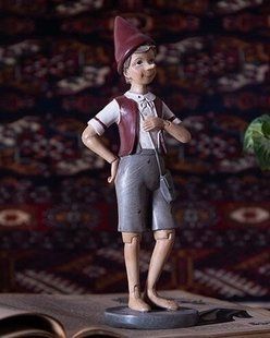 Декоративна статуетка фігурка Піноккіо стоячий вінтаж Нідерланди 006-036 фото